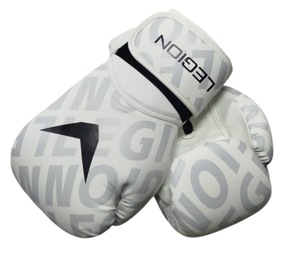 GUANTE BOXEO LEGION BLANCO 12 OZ
